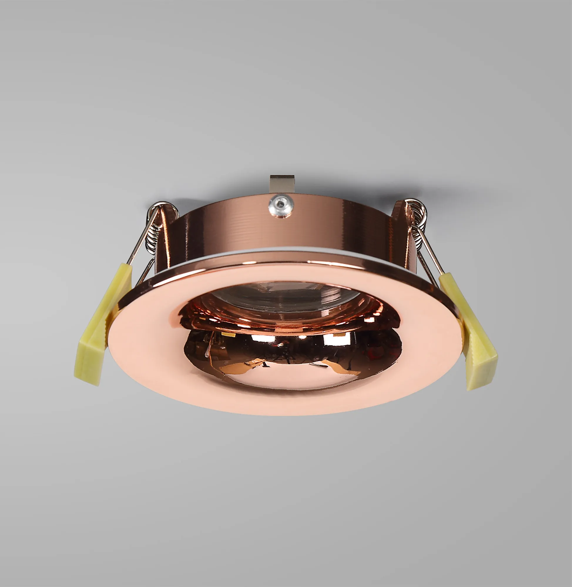 Bruve GU10 Recessed Round Rose Gold IP65 Downlighter, Cut-Out 68mm DX200406  Dlux Bruve IP65